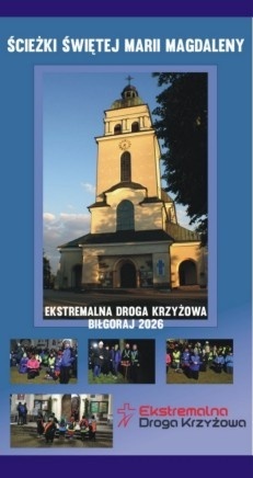 Mapa Ścieżki św. Marii Magdaleny EDK Biłgoraj