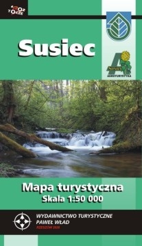 Susiec. Mapa turystyczna